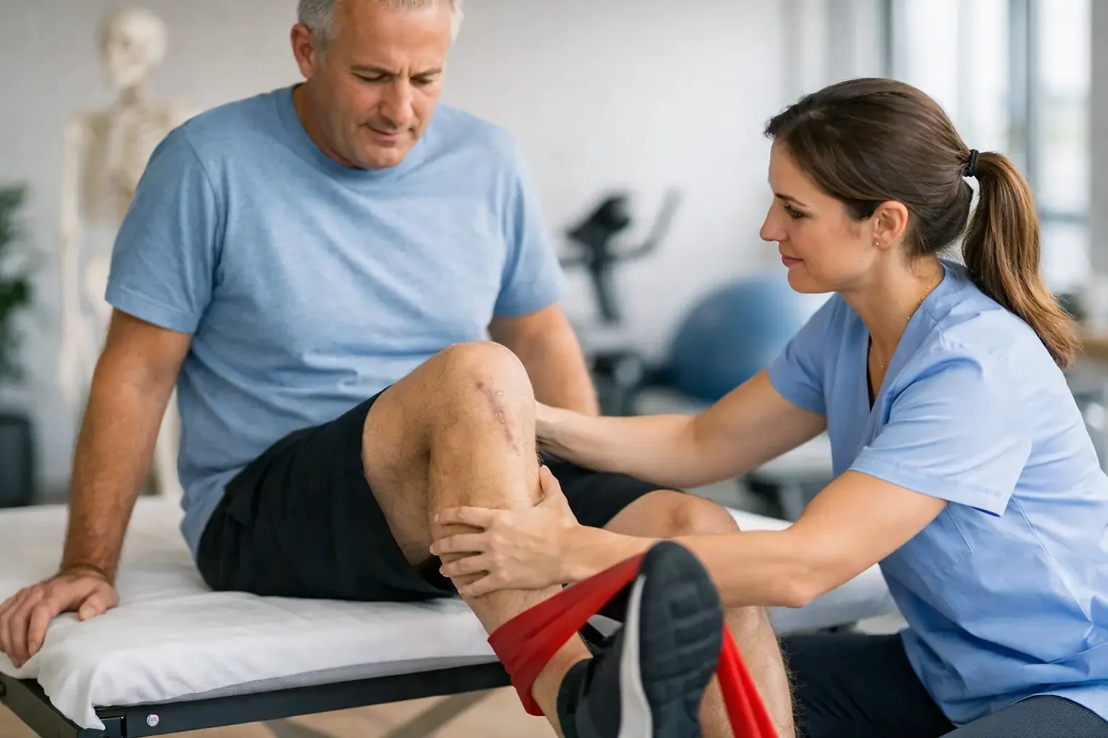 Physiotherapy After Knee Surgery: What Helps