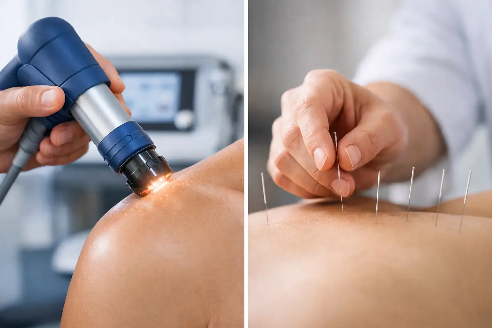 Shockwave Therapy vs Acupuncture